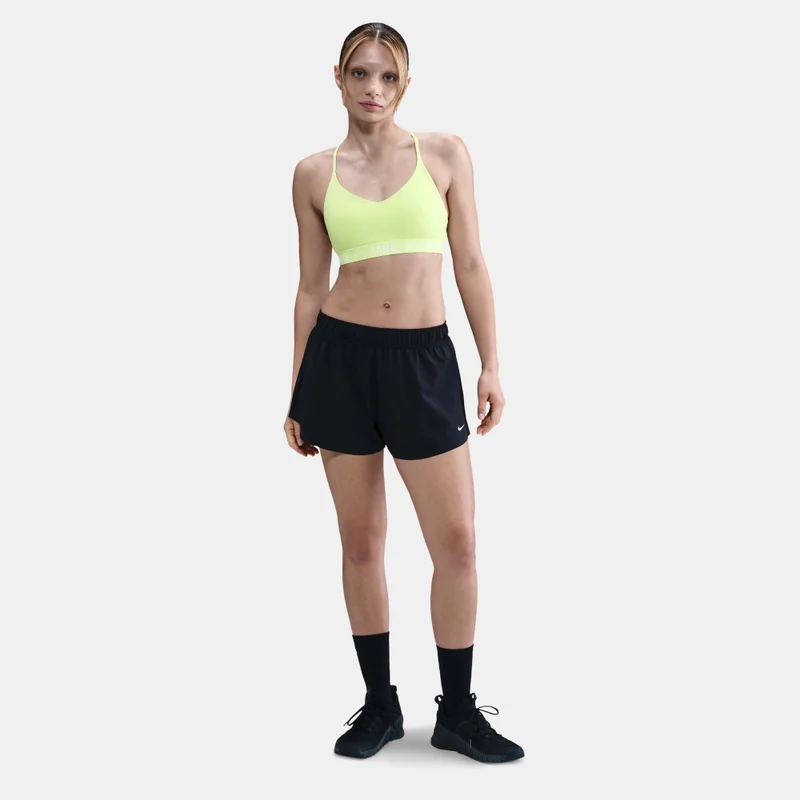 Nike Yellow Women's Indy Dri-FIT Light-Support Padded Training Sports Bra for Women | Best Price UAE